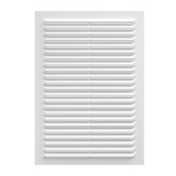 Решетка вентиляционная вытяжная 1724С, 170х240мм, пластик