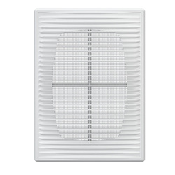 Решетка вентиляционная вытяжная 1825П, 183х253мм, пластик