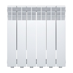 Радиатор алюминиевый Oasis Eco, 500х80 мм, 6 секций