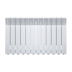 Радиатор алюминиевый Oasis Eco, 500х80 мм, 12 секций