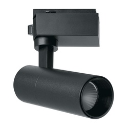 Светильник LED трековый, 1ф, с драйвером, 32Вт, 4000К, 35град, черный