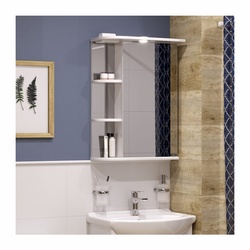 Зеркало-шкаф Sanita Вега, 505х165х790 мм