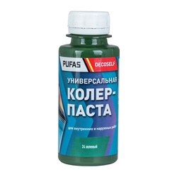 Паста колеровочная универсальная Pufas 24 зеленая (0,1 л)