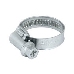 Набор хомутов червячных Klip 27111-2, 16-27/9 мм (2 шт)