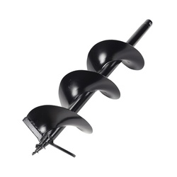 Шнек для грунта d/L=200/800 мм, однозаходный, посадка 20 мм